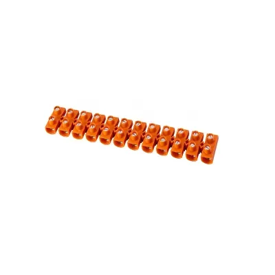 Listwa zaciskowa gwintowa termoplastyczna LTF12-2.5 pomarańczowy