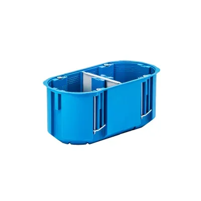 Puszka do pustych ścian P2x60D MULTIBOX 2 niebieski