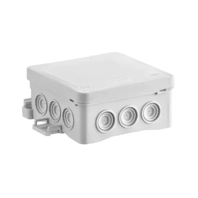 Puszka instalacyjna naścienna NS6 FASTBOX&HOOK szary 85X85X40