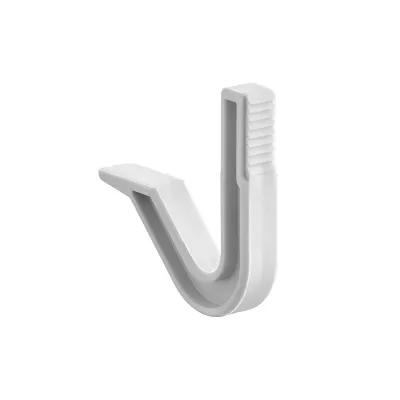 Hak mocujący HNS do puszek naściennych FASTBOX&HOOK szary