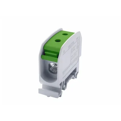 STB 16 Złączka szynowa gwintowa Al/Cu 87110 SIMBLOCK zielony