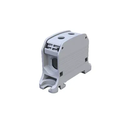 STB 50 Złączka szynowa gwintowa Al/Cu 87310 SIMBLOCK szary