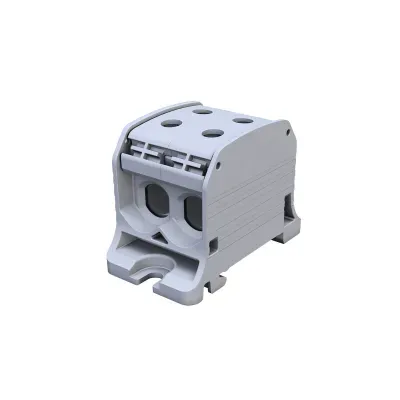 STB 50-2 Złączka szynowa gwintowa Al/Cu 87320 SIMBLOCK szary