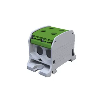 STB 50-2 Złączka szynowa gwintowa Al/Cu 87320 SIMBLOCK zielony