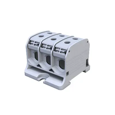 STB 50-3X Złączka szynowa gwintowa Al/Cu 87330 SIMBLOCK szary