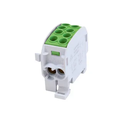 SCB 35 Blok rozdzielczy - odgałęźny Al/Cu 80210 SIMBLOCK zielony