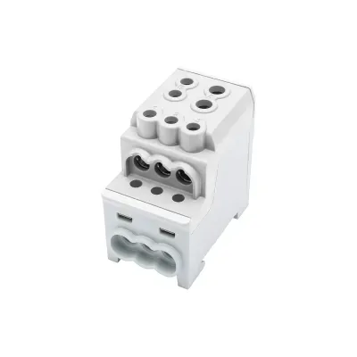 SDB 200 Blok rozdzielczy - dystrybucyjny Al/Cu 80030 SIMBLOCK szary