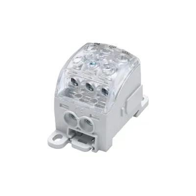 SUB 220 Blok rozdzielczy - uniwersalny Al/Cu 82060 SIMBLOCK szary