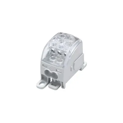 SUB 160 Blok rozdzielczy - uniwersalny Al/Cu 82040 SIMBLOCK szary