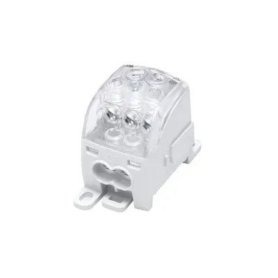 SUB 210 Blok rozdzielczy - uniwersalny Al/Cu 82050 SIMBLOCK szary