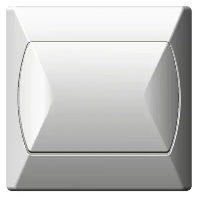 AKCENT Łącznik jednobiegunowy, kolor: BIAŁY, 10AX/250~, IP-20 zaciski gwintowe