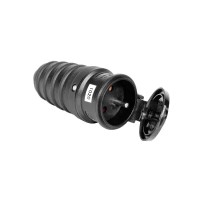 Gniazdo gumowe przenośne 250V 16A IP 44