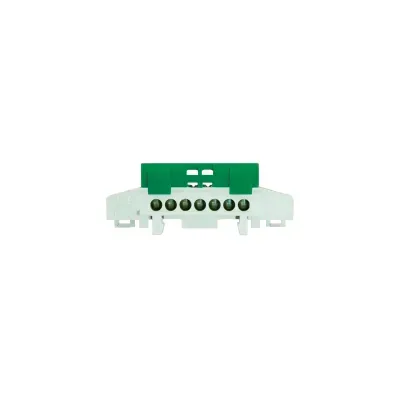 Listwa zaciskowa - 7 zielona IP 20