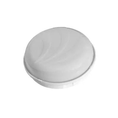 oprawa oświetleniowa PUMA okrągła białapodstawa klosz mleczny