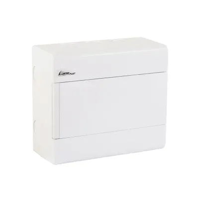 Rozdzielnica natynkowa SRn-8/B (N+PE) IP40 biała