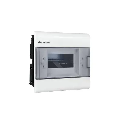 Rozdzielnica podtynkowa SRp-6 (N+PE) IP40 biała