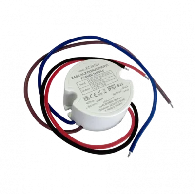 Zasilacz do puszk fi60 2,08A 25W 12V IP67 50x50x22